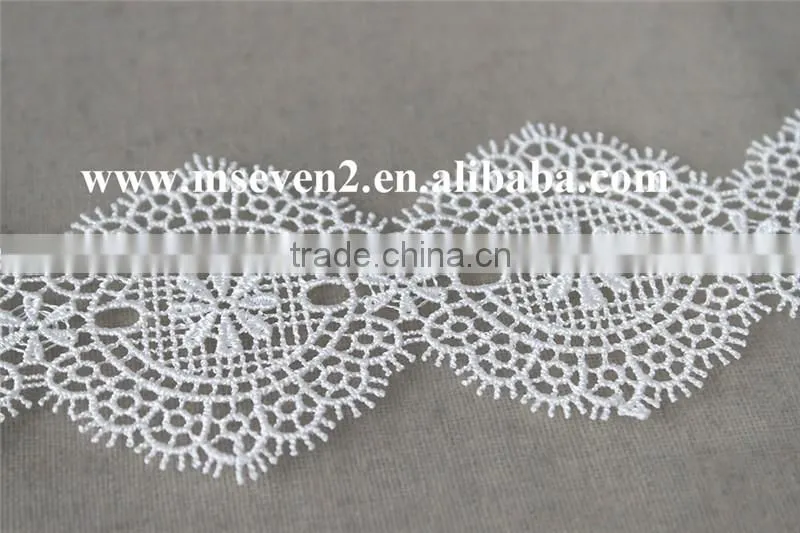 classical fashion polyester lace trim net embroidery lace trimdecorative lace trim