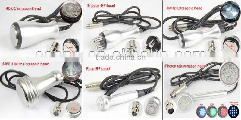 Ultrasonic Cavitation RF Thermotherapy Electrotherapy Weight Loss Equipment