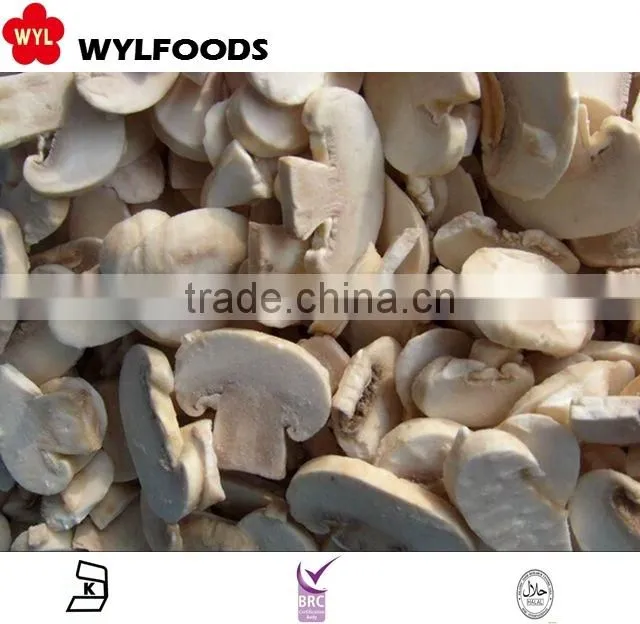 IQF china price for frozen Champignons slice 2015 high quality
