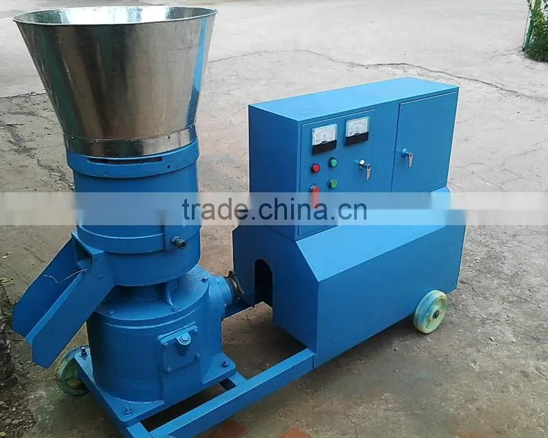flat die farming use feed pellet making machine