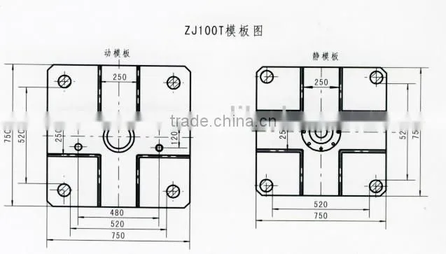 ZJ100-1000KN Full vertical rotor die casting machine