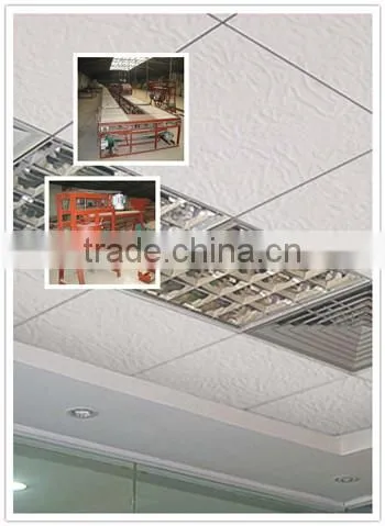ISO gypsum ceiling board making machine(400pcs/h)