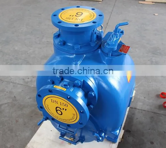 6inch self priming solid handing sewage pump (JT)