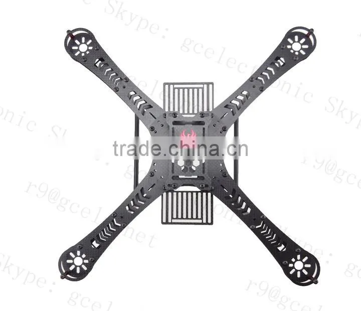 3K Full carbon firber 4-rotor frame quad copter FPV mulitcopter frame 360mm/multi-rotor small drone for racing, long flight time