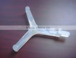 Star type sieve cleaner with plastc stud