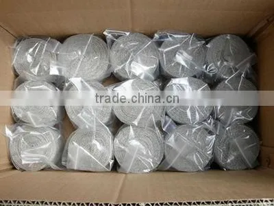 Gas and Liquid Filter Brass Knitted Wire Mesh