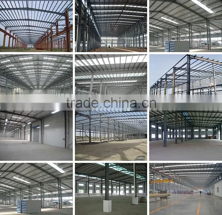 Turn Key Prefab Light Structure Steel Workshop Building