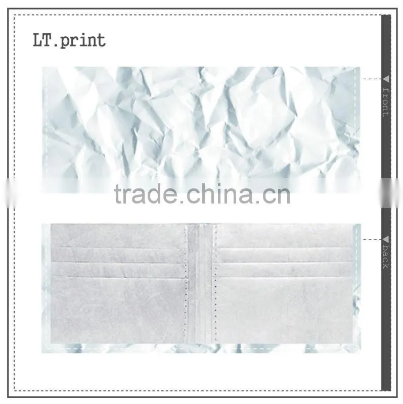 paper pouch Tyvek Wallet Paper Wallet printed wallet billfold sewing wallet