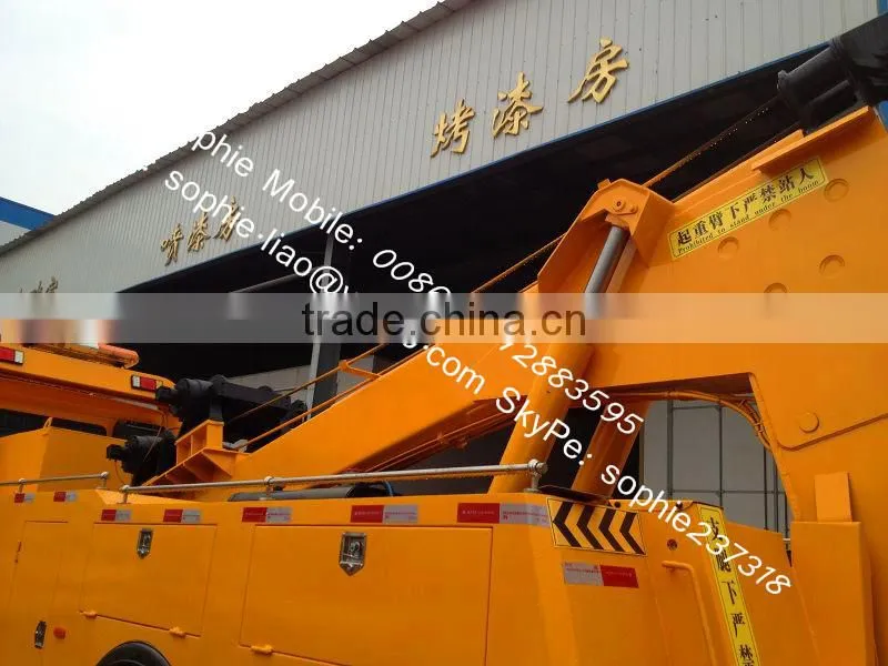 heavy duty remote control rotator wrecker,sliding rotator wrecker tow truck
