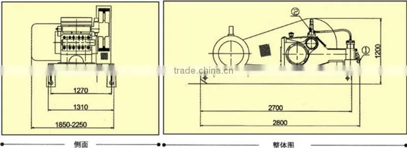 Good Construction Helper GEC Brand Concrete Grout Mixer Pump