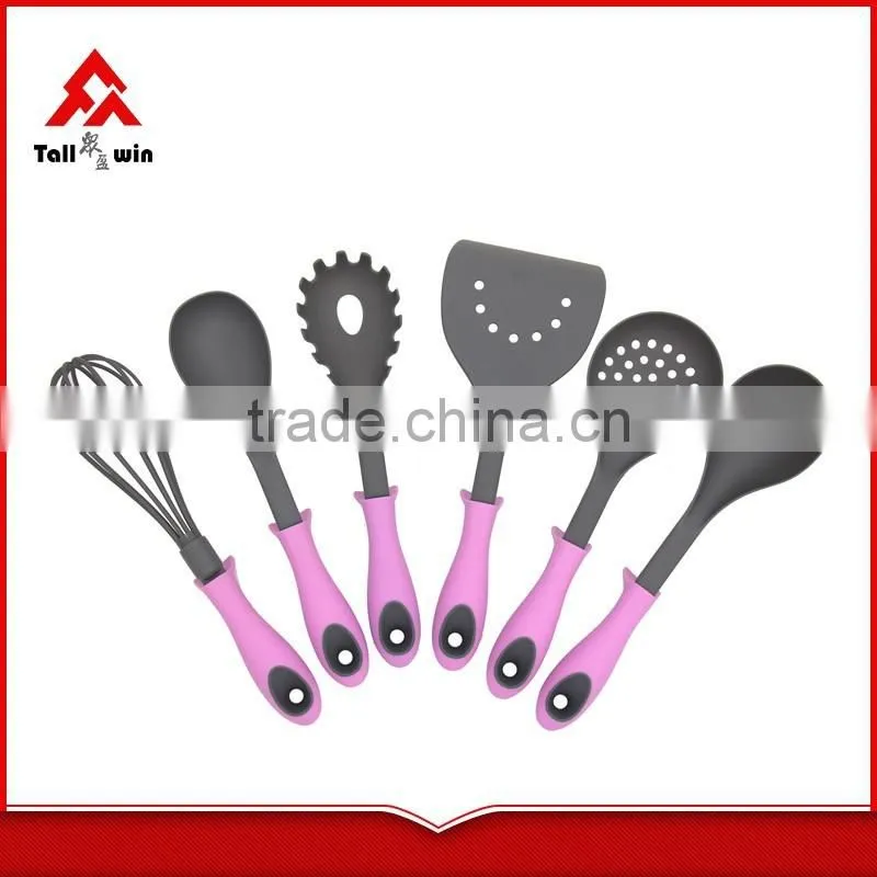 Great variety multipurpose 7 pcs nylon kitchen utensils