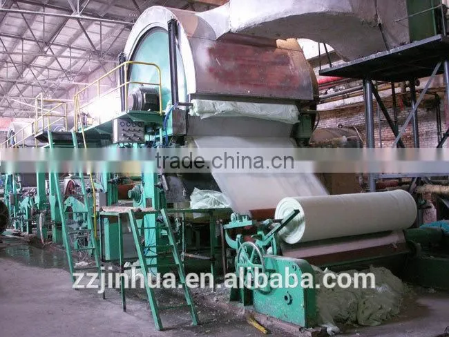 1092mm Paper Mill Machinery, Machine for Producing Toilet Paper and Napkins