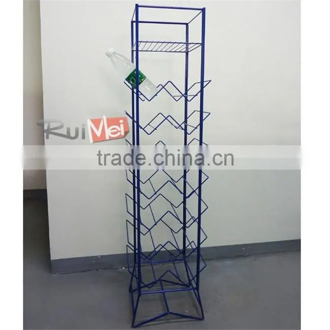 Alibaba Store China Floor Metal Wire Mineral Water Bottle Stand