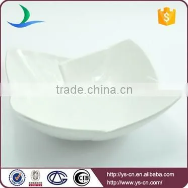 White ceramic pasta bowl wholesale