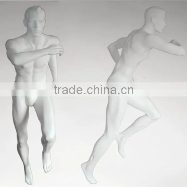 running sports mannequin dress male mannequin sexy model