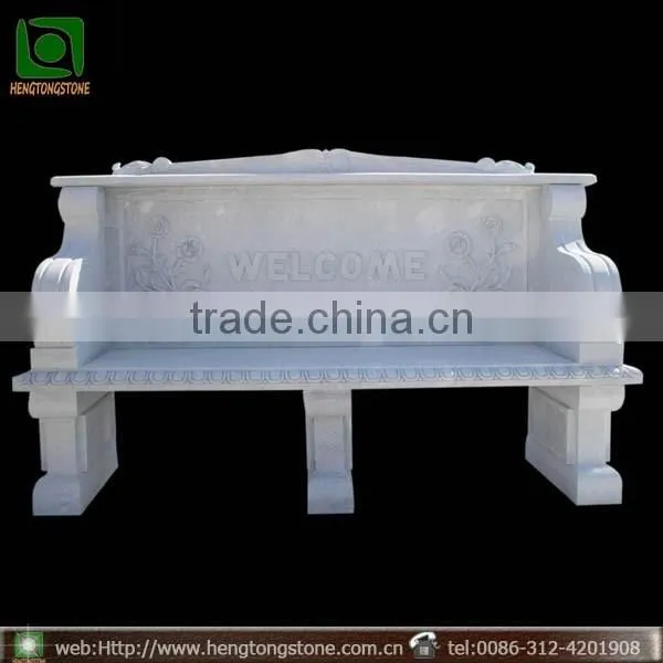 White Marble Davenport