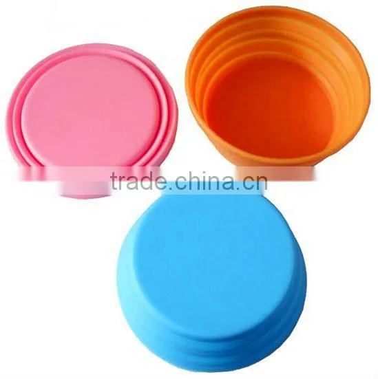 Food Grade Competitive Price Vegetable Silicone Collapsible Bowl