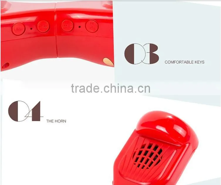 New Bluetooth Speaker Creative Hoverboard Design Portable Bluetooth Speaker Support USB TF Card, Best Gift Speaker