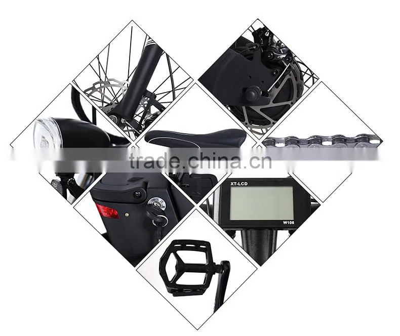 Hot Electric Fat Tire Bicycle, 26inch Fat Tire 36V 250W Electro Bike For Adult