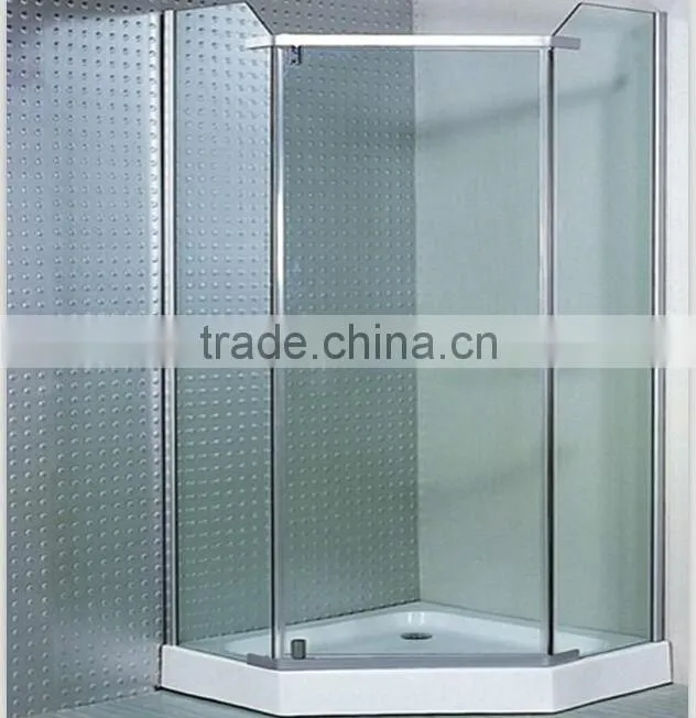 Unique Compact Simple Tempered Glass 6MM Shower Enclosure