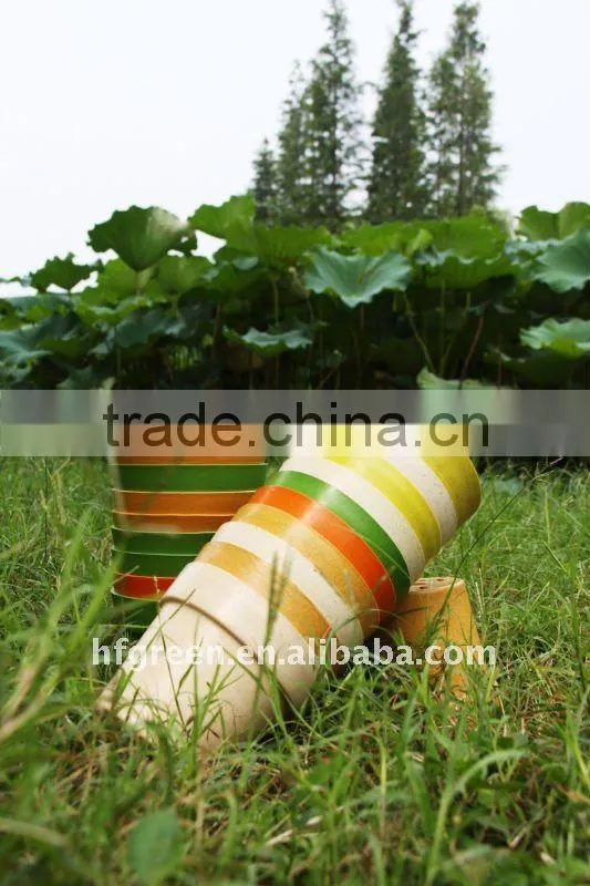 degradbale bamboo fiber flower pots