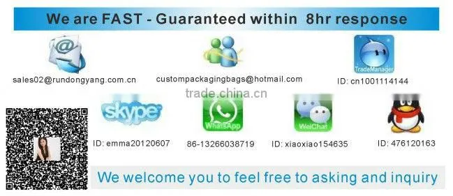 Customized waterproof drawstring bags for promotional