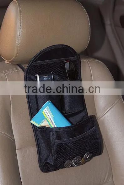 25.5*15.5CM hanging small car backseat organizer for mobile phone