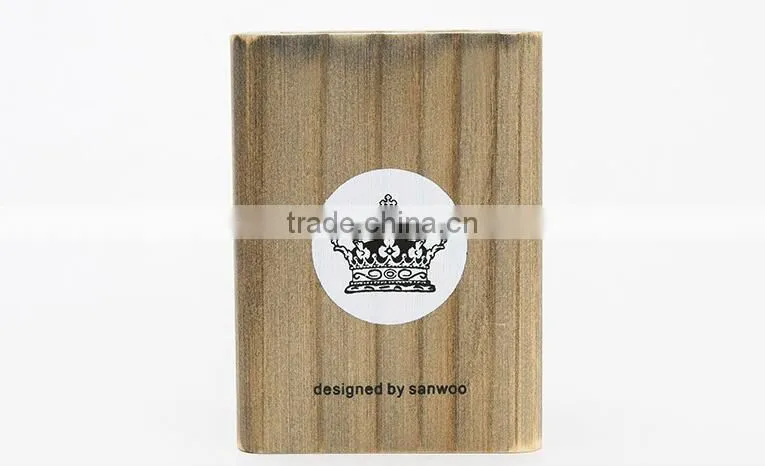 2016 Cao County customized eco wood pencil case