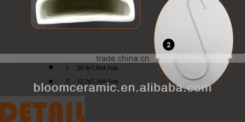 Factory humidifier with metal "S" hook