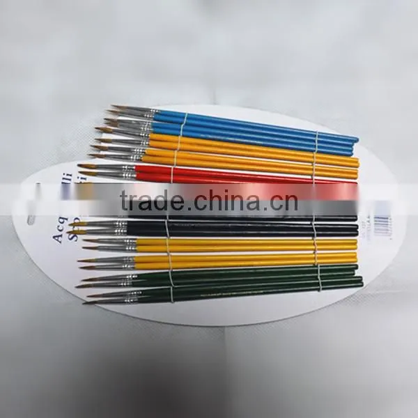 127-JDSJ 24pcs color artist brush set