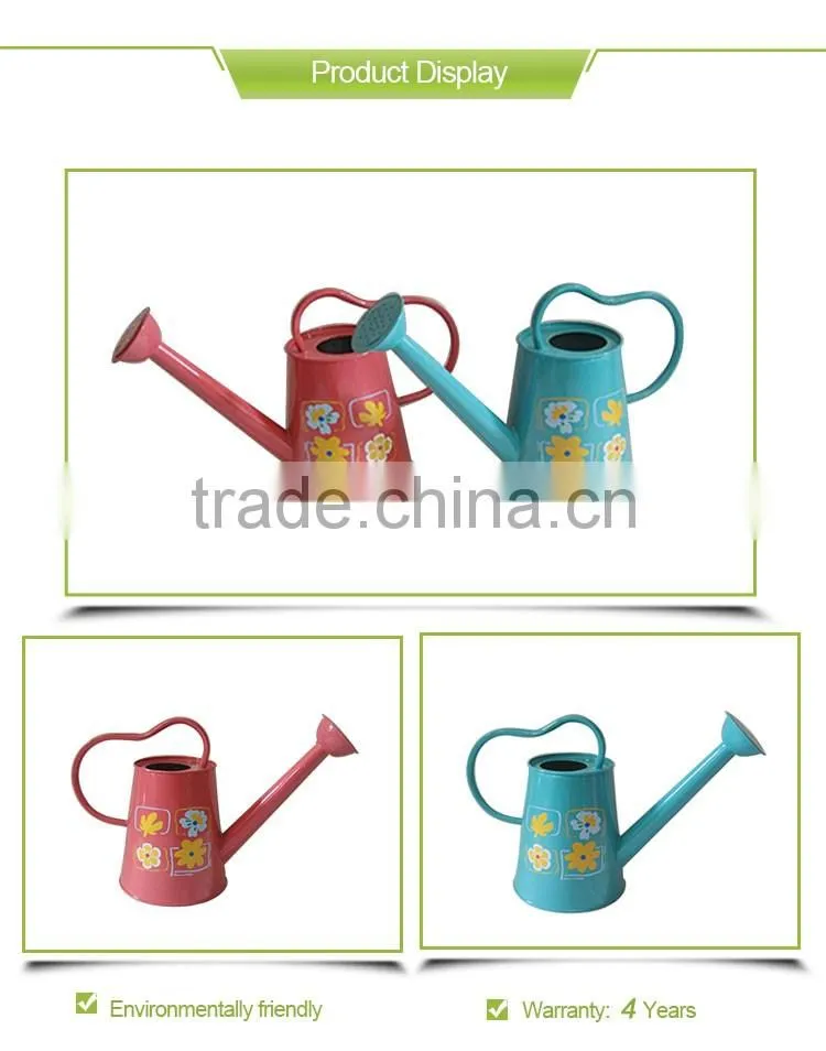 Metal Kids Garden Galvanized Watering Can