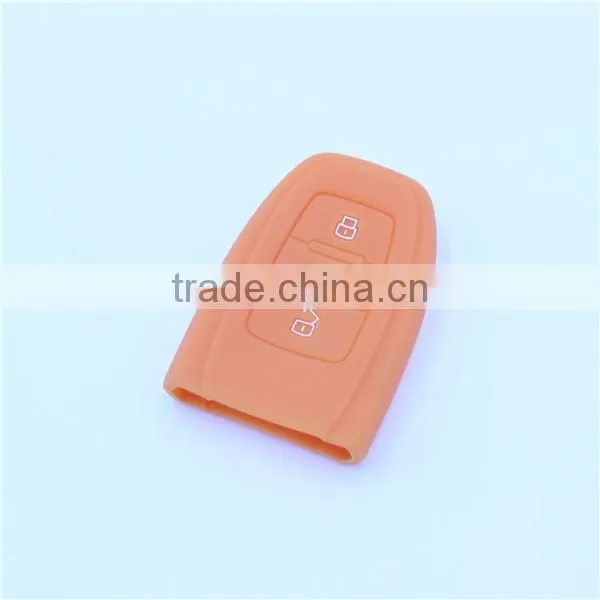 for audi A4L.A5.A8.Q5.S5 Soft silicone materail silicone car key shells