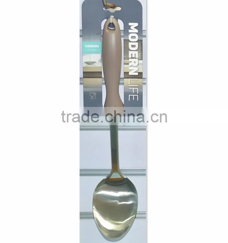 NT-6587 Kitchen Utensil Tool Stainless Steel Cooking Spoon
