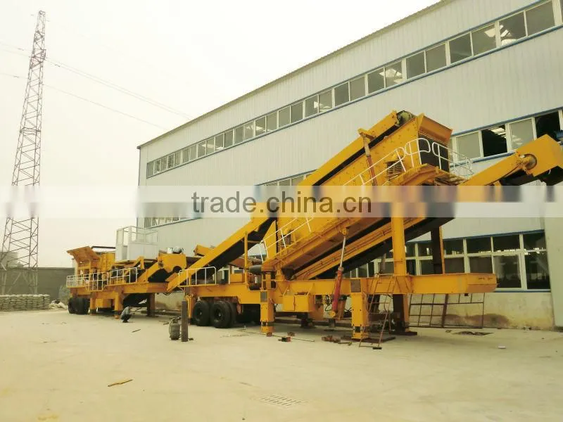 Hot Selling Mobile Mining Crusher for Gold Ore
