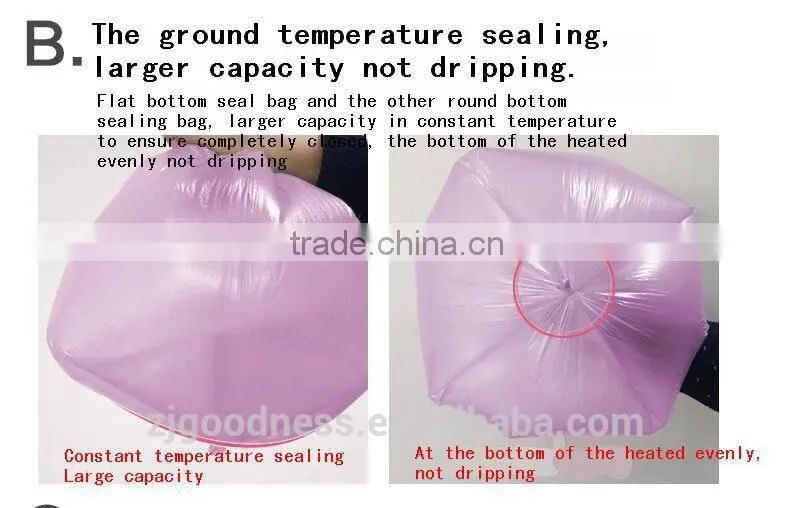 HOPE Garbage bag with tape,Vest type garbage bags