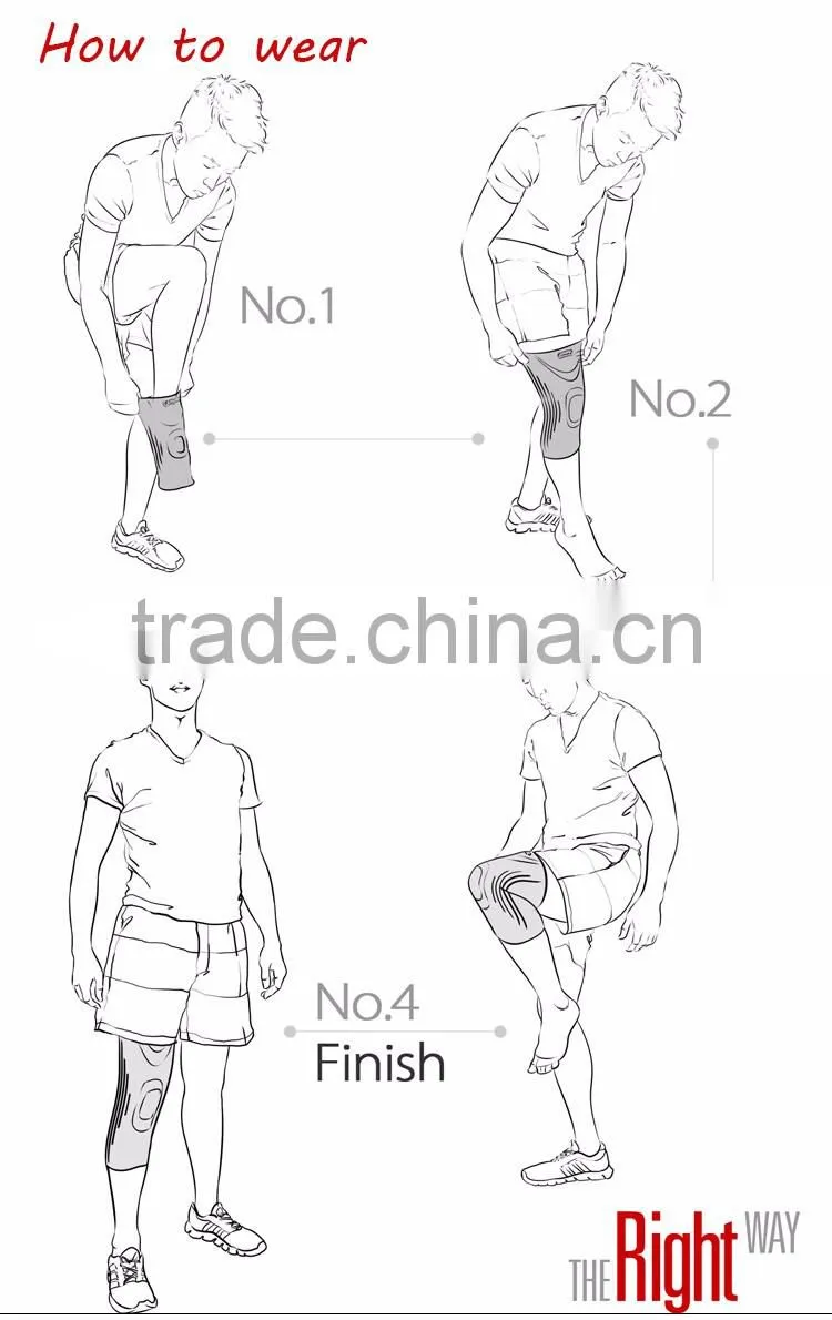 gym energy knee support for bodybuilding