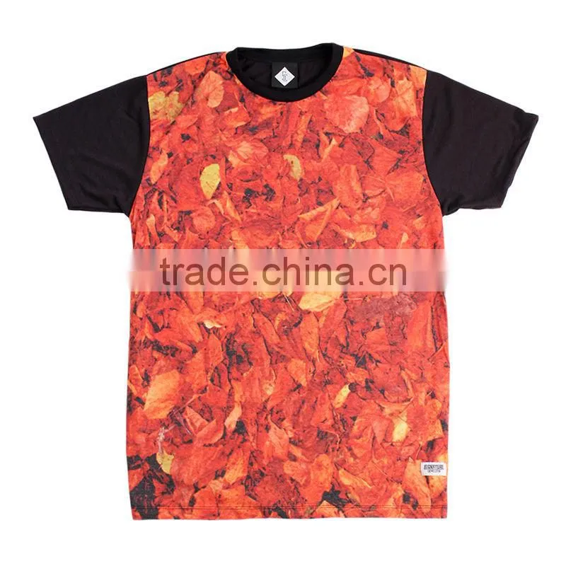 plain t shirts for printing/full print t shirt/t shirts for sublimation printing
