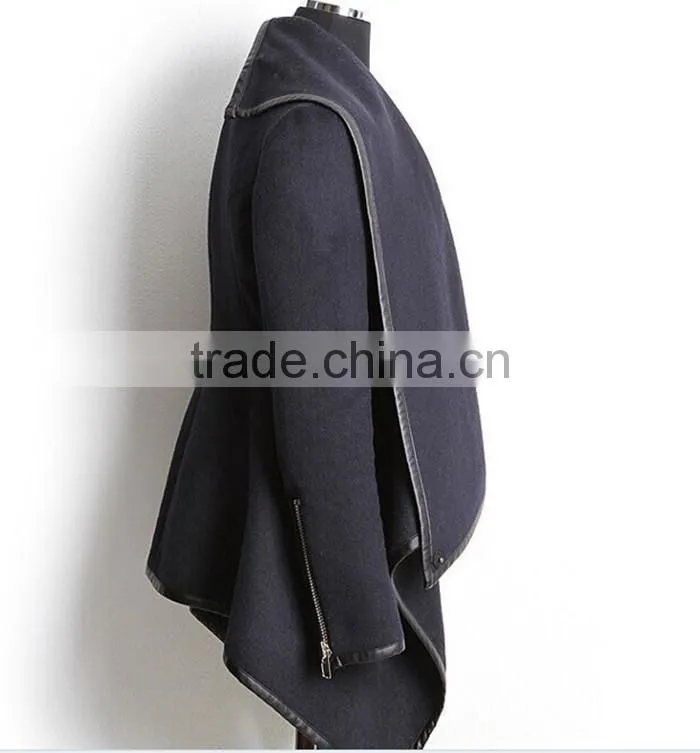 1pc new arrival European and American stylish fashion simple and elegant coat fashion jacket,women jacket