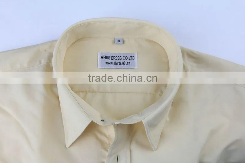 100% cotton long sleeve two chest pockets men's workwear work shirts