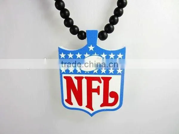 wholesale cheap latest necklace designs wood acrylic necklace
