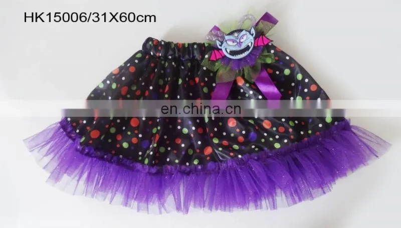 Wholesale Pettiskirt Solid Colors TUTU Skirt for Holloween 2016