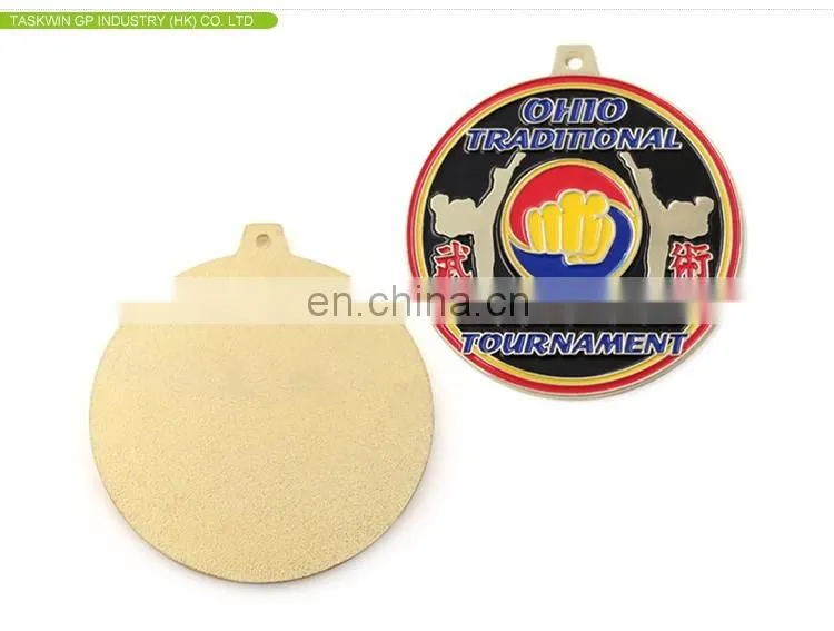 custom sport metal medals embossed medal for martial arts