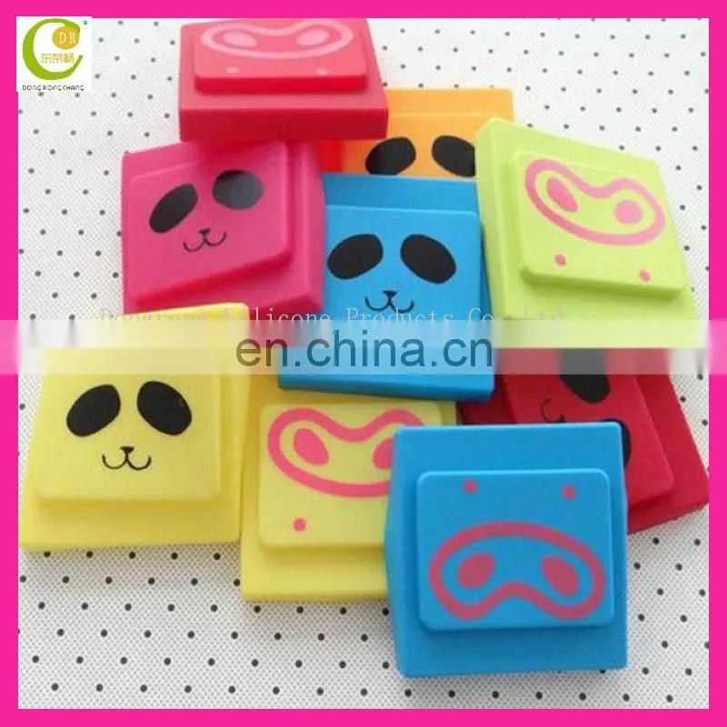 Europe CE standard factory new coming excellent design panda face silicone emergency switch cover