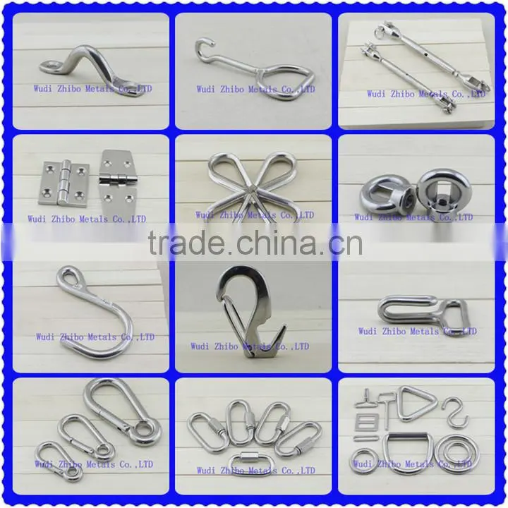 China manufacture DIN1480 turnbuckle hook and eye with high quality