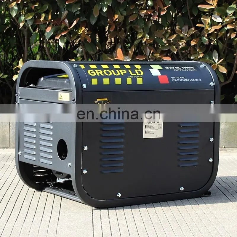 BISON (CHINA) 2kva 2kw 6.5HP Alternator 8500W Silent Single Phase Cam Professional Gasoline Generator