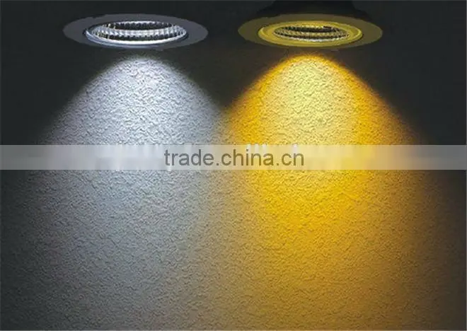 Popular using 80LM/W 9w/12w/15w cob led downlight
