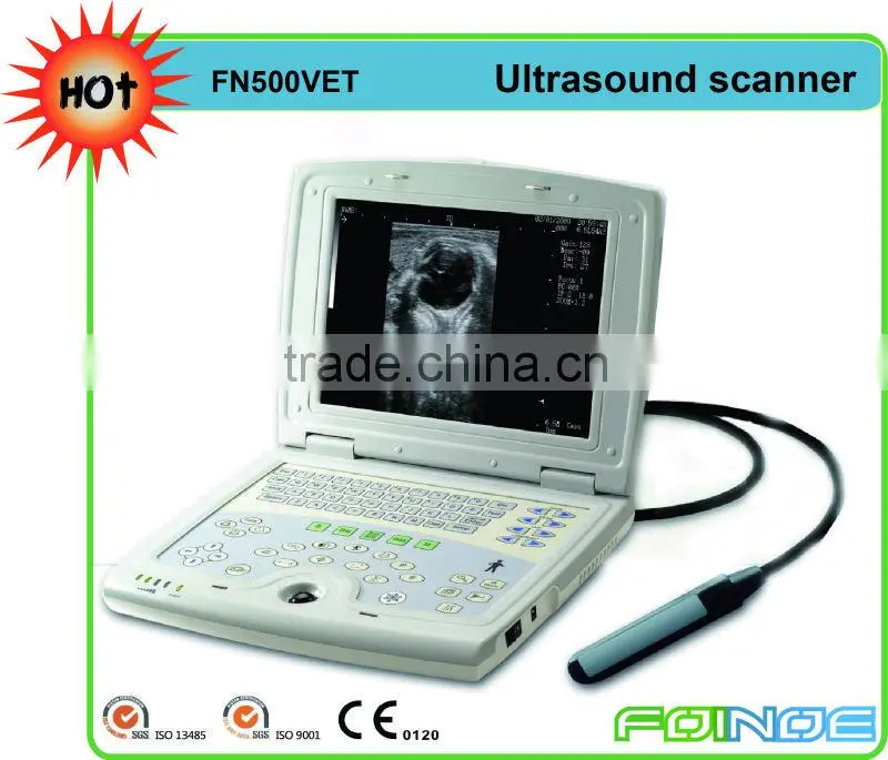 FN550V HOT selling full digital B model ultrasound veterinary portable