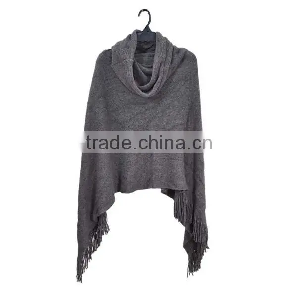 wholesale women crochet kint poncho sweater patterns