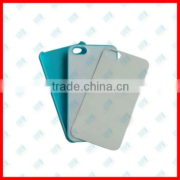 lowest price Sublimation silicon case for iPhone5, with aluminium sheet