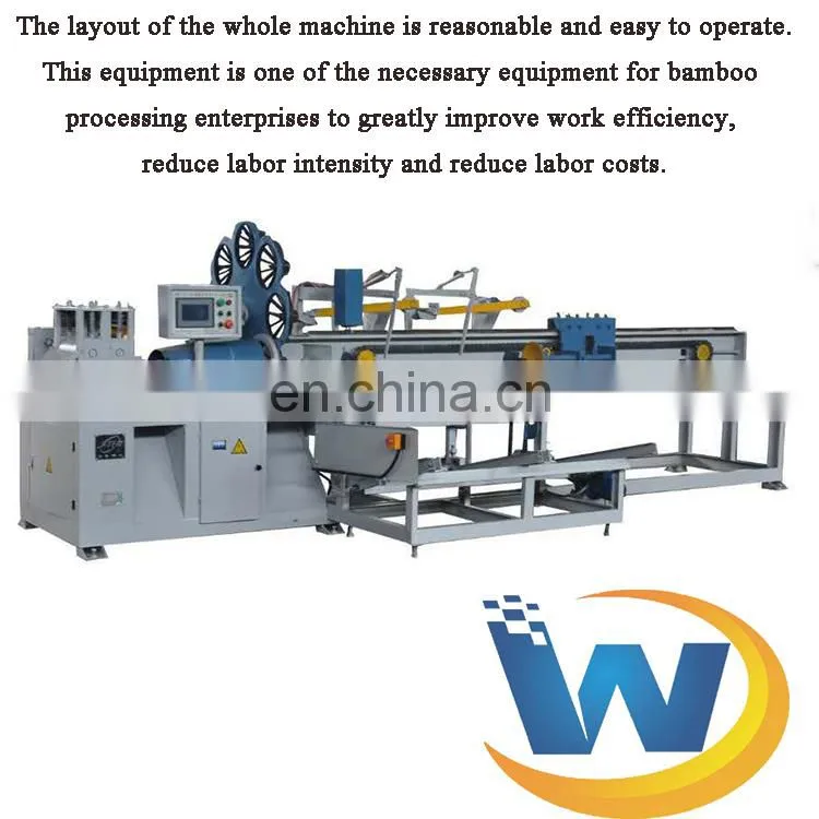 CNC Bamboo Cutting Machine Automatic Bamboo Dissection Machine